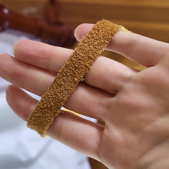 Suede Native Purse beads fringe  crossbody 5 x 6" 90s Cherokee NC good used cond - Picture 12 of 16